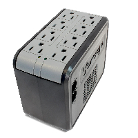 REGULADOR DE VOLTAJE 1000VA   / VORAGO / AVR-100  / 8 CONTACTOS / SUPRESOR DE PICOS  / 480 W