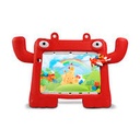 TABLET / VORAGO / PAD-8 KIDS, ANDROID 13 QUADCORE 4GB 64GB DUALCAM WIFI BT GMS FUNDA ROJA