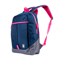 MOCHILA BACKPACK TECH ZONE RAINBOW TZLBP26-A PARA LAPTOP DE 16 AZUL