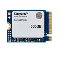 UNIDAD DE ESTADO SOLIDO KINGSTON INTERNO SNV3S NV3 500GB M.2 2230 NVME PCIE GEN 4X4 LECT.5000/ESCRIT.3000 MB/S PC/LAPTOP/MINI PC SNV3SM3/500G