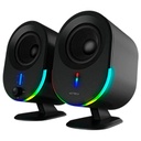 BOCINAS ACTECK DYNAMIC EXACT BS630 / PARA ESCRITORIO / INDICADOR DE LED / SONIDO ESTEREO / INALAMBRICA / BLUETOOTH 5.0- AUX 3.5 MM - USB / 20 W / 60 HZ - 20 KHZ / NEGRO / AC-935869