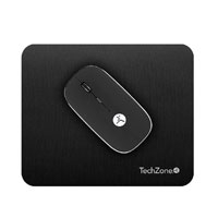 MOUSE TECHZONE TZACMOI30 INALAMBRICO RECARGABLE 2.4GHZ HASTA 1600 DPI NEGRO