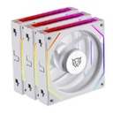 KIT 3 VENTILADORES BALAM RUSH EOLOX LINK EXL95/ FLUJO DE AIRE OPTIMO / VELOCIDAD 1800 RPM / SILENCIO CON PODER / CONEXIÓN DAISY-CHAIN / RGB / BLANCO / BR-942096