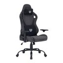 SILLA GAMER BALAM RUSH THUNDER MAX V7 / MAX 150 KG / SOPORTE LUMBAR Y REPOSACABEZAS / NYLON TRANSPIRABLE / PISTON CLASE 4 / INCLINACION 180° / REPOSABRAZOS 2D / GRIS / BR-940740
