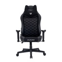 SILLA GAMER BALAM RUSH THUNDER EUPHORIA / MAX 150 KG / INCLINACION 160° / PISTON CLASE 4 / REPOSABRAZOS 2D / COJIN CERVICAL / MECANISMO DE MARIPOSA / NEGRO / BR-940580