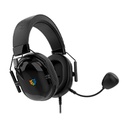 AUDIFONOS GAMER BALAM RUSH AVIATOR LEVEL HA757 / DIADEMA ALAMBRICA / PC - DISP MOVILES - CONSOLAS / SONIDO ESTEREO / MICROFONO OMNIDIRECCIONAL / RGB PERSONALIZABLE / NEGRO / BR-941167
