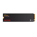 UNIDAD DE ESTADO SOLIDO SSD INTERNO SANDISK EXTREME 2TB M.2 2280 NVME PCIE GEN4 LECT.5150MBS ESCRIT.4850MBS PC LAPTOP MINIPC SDSSDX3N-2T00-G26