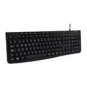 TECLADO ACTECK INSPIRE PRIME TA222 / ALAMBRICO / USB 2.0 / 112 TECLAS / ULTRALIGERO / WINDOWS - MAC / ESPAÑOL / MULTIMEDIA / MEMBRANA / NEGRO / AC-940146