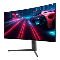 MONITOR GAMER BALAM RUSH EXORVIT EARTH MZX40C / 40 PULG / CURVO / UWUHD / 120 HZ / IPS / VESA 100 MM / 1 MS / R2800 / BOCINAS INTEGRADAS / 21:9 / AJUSTE DE ALTURA E INCLINACION / NEGRO / BR-940658