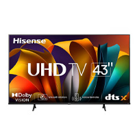 TELEVISION LED HISENSE 43 PULGADAS 43A6NV SMART VIDAA, UHD 4K, DOLBY VISION , HDR10, DTS VIRTUAL X