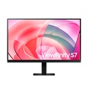 MONITOR LED SAMSUNG 27 PULGADAS /VIEWFINITY S7/4K UHD(3840 X 2160)/ IPS / PLANO/ DP/ HDMI/ 60HZ/ NEGRO