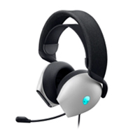 AUDIFONOS CON MICROFONO DELL GAMING ALIENWARE AW520H | ALAMBRICOS USB | LUNAR LIGHT | 520-BBBC