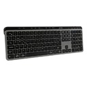 TECLADO ACTECK INSPIRE KREA TI755 / INALAMBRICO DUAL / MULTIDISPOSITIVO 2.4 GHZ 2 BT / ESPAÑOL / WIN - MAC / 118 TECLAS / BATERIA RECARGABLE / ANTI GHOSTING / NEGRO - GRIS / AC-940085