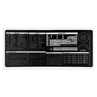 MOUSE PAD XL ACTECK FLOW TOOLS MT494H / TELA + GOMA / DISEÑO HERRAMIENTAS / ALTA RESISTENCIA / ANTIDESTIZANTE / NEGRO / AC-941075