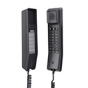 TELÉFONO IP GRANDSTREAM GHP611W / HOTELERO WI-FI, 2 LÍNEAS SIP CON 2 CUENTAS, CODEC OPUS, IPV4/IPV6, COLOR NEGRO, CON GESTIÓN EN LA NUBE GDMS