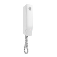 TELÉFONO IP GRANDSTREAM GHP610W  / TELÉFONO HOTELERO WI-FI, 2 LÍNEAS SIP CON 2 CUENTAS, CODEC OPUS, IPV4/IPV6, COLOR BLANCO, CON GESTIÓN EN LA NUBE GDMS