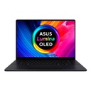 LAPTOP WORSTATION ASUS STUDIOBOOK PROART P16 H7606 AMD RYZEN AI R9 HX370 64GB 2 TB SSD 16 PULGADAS TOUCH OLED WIN 11 HOME NEGRO LECTOR DE HUELLA SD CARD READER NV RTX 4070 8GB GRADO MILITAR 1 AÑO G
