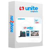 EXTENSION ILIMITADA - NET2PHONE - PARA CONMUTADOR TELEFONICO EN LA NUBE UNITE DE 200 O MAS  USUARIOS - LICENCIA POR USUARIO - RENTA MENSUAL - ENTREGA ELECTRONICA