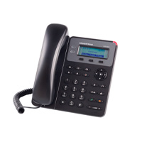 TELÉFONO IP GRANDSTREAM GXP1610P / 1 LÍNEA, 1 CUENTA SIP CON 3 TECLAS DE FUNCIÓN PROGRAMABLES Y CONFERENCIA DE 3 VÍAS, NEGRO