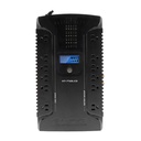 UPS FORZA HT-750LCD INTERACTIVO 750VA/450W 12 SALIDAS (6/6) SALIDAS COAXIAL Y USB SOBREMESA 120V NEGRO