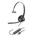 DIADEMA HP POLY 767G1AA ENCOREPRO 310/AURICULARES USB-A MONOAURALES PARA CALL CENTER COLOR NEGRO