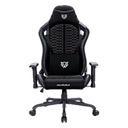 SILLA GAMER BALAM RUSH THUNDER MAX V7 / TELA NYLON TRANSPIRABLE / REPOSABRAZOS,REPOSA PIES,COJIN LUMBAR / 140 / 150KG / NEGRO / BR-940597