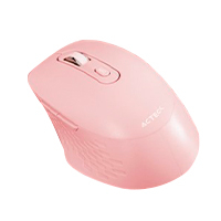 MOUSE ACTECK OPTIMIZE FLOW MI480 / INALAMBRICO / 1600 DPI / 6 BOTONES / 10 M / ROSA / AC-939850