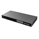 SWITCH GRANDSTREAM GWN7811P/ SWITCH CAPA 3 POE ADMINISTRABLE / 8 PUERTOS 10/100/1000 MBPS 2 PUERTOS SFP DE 10 GIGABITS / HASTA 120W / COMPATIBLE CON GWN CLOUD.