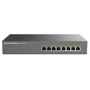 SWITCH GRANDSTREAM GWN7701PA/ SWITCH POE GIGABIT NO ADMINISTRABLE / 8 PUERTOS 10/100/1000 MBPS / 8 PUERTOS POE / HASTA 145W