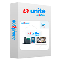 EXTENSION ILIMITADA - NET2PHONE - PARA CONMUTADOR TELEFONICO EN LA NUBE UNITE DE 11 A 25 USUARIOS - LICENCIA POR USUARIO - RENTA MENSUAL - ENTREGAELECTRONICA