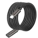 CABLE ACTECK EXTENSION LINK PLUS CE414 / USB C - USB C 3.1 / 60 CM / 4K A 60 HZ / 10 GBPS / NYLON TRENZADO / MACHO A HEMBRA / NEGRO / AC-939782