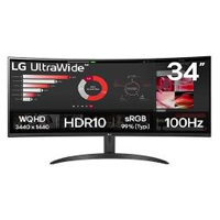 Monitor PC LG Curvo Ultrawide QHD 34WR50QK