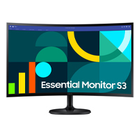 Monitor LED Samsung 27 Pulgadas S3 LS27D360GALXZX