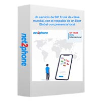 DID INTERNACIONAL - NET2PHONE - LICENCIA POR DID PARA TRONCAL SIP - RENTA MENSUAL - ENTREGA ELECTRONICA