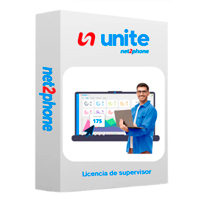 SUPERVISOR DE COLA DE ATENCION - NET2PHONE - PARA CONMUTADOR TELEFONICO UNITE - LICIENCIA POR SUPERVISOR - RENTA MENSUAL - ENTREGA ELECTRONICA