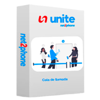 COLA DE ATENCION - NET2PHONE - PARA CONMUTADOR TELEFONICO UNITE - LICENCIA POR COLA - RENTA MENSUAL - ENTREGA ELECTRONICA