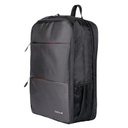 MOCHILA BACKPACK TECH ZONE NEGRA EXPANDIBLE TZLBP14 PARA LAPTOP DE 16