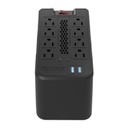 REGULADOR AUTOMATICO DE VOLTAJE FORZA FVR-1221USB 1200VA/600W 8 SLDS 2 USB 120V