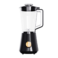 LICUADORA MIRATI / 500 W / 1.2 L / 3 VELOCIDADES / CUCHILLAS DE ACERO INOXIDABLE / NEGRO