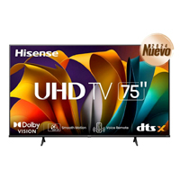 TELEVISION LED HISENSE 75 75A6NV SMART TV, VIDAA TV, UHD 4K, DOLBY VISION HDR+HDR10, DTS VIRTUAL X