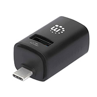 HUB,MANHATTAN,180993, USB-C 3 PTOS A