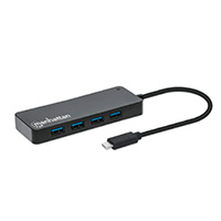 HUB USB,MANHATTAN,168410,-C V3.2  7 PTOS A, 5GBPS