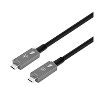 CABLE USB,MANHATTAN,356428,-C V3.2, C-C 10.0M 10GBPS, 60W