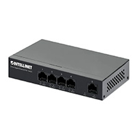 POE SWITCH,INTELLINET,561792,GB  5 PTOS 30W/PTO, 40W