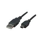 CABLE USB , MANHATTAN, 322638, V2.0 A-MINI B 0.9M NEGRO