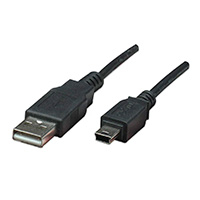 CABLE USB,MANHATTAN,302340, V2.0 A-MINI B 3.0M NEGRO