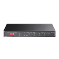 SWITCH | TP-LINK | TL-SG1210PP | SWITCH ESCRITORIO | GIGABIT | 10 PUERTOS | 6 PTOS POE+ | 2 PTOS POE++ | OMADA | ALCANCE HASTA 250M | PLUG AND PLAY