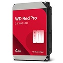 DISCO DURO INTERNO WD RED PRO 4TB 3.5 ESCRITORIO SATA3 6GB/S 256MB 7200RPM 24X7 HOTPLUG NAS 1-16 BAHIAS WD4005FFBX