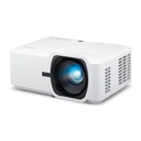 VIDEOPROYECTOR VIEWSONIC LASER DLP LS740W / WXGA 1280X800 / 5000 ANSI LUMENS/HDMI X 2/ USB-A/30,000 HORAS/ USO 24 HORAS 7 DIAS / TIRO NORMAL