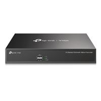 NVR TP-LINK VIGI NVR1008H-8MP NVR VIGI POE DE 8 CANALES POE VIDEO H.265 ONVIF PLUG AND PLAY AUDIO BIDIRECCIONAL 8- CHANNEL
